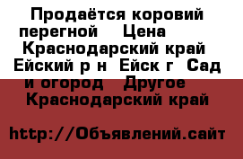 Продаётся коровий перегной. › Цена ­ 150 - Краснодарский край, Ейский р-н, Ейск г. Сад и огород » Другое   . Краснодарский край